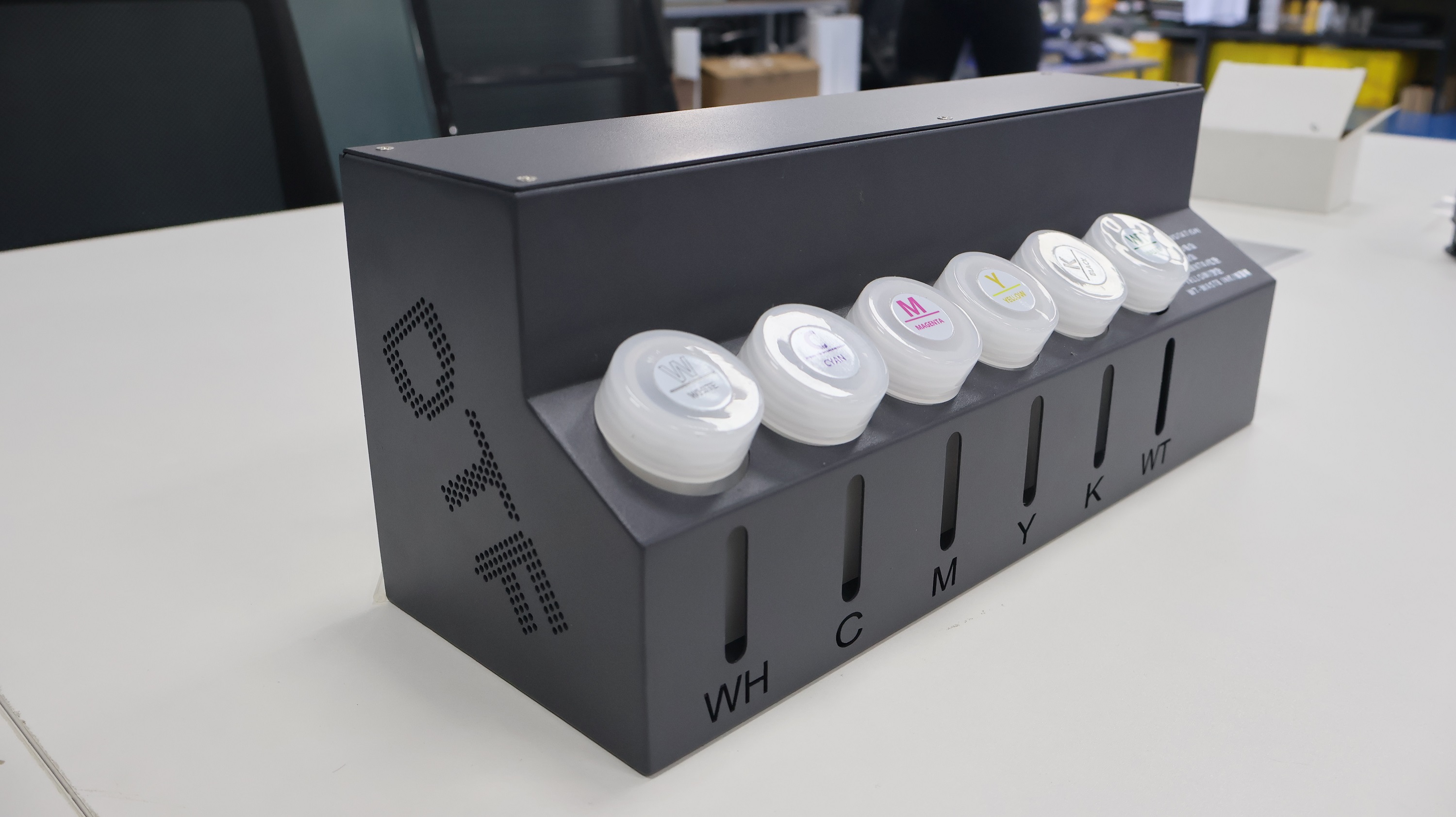 Fcolor Continuous DTF CISS White Ink Supply System Updated for Inkjet Printer Models ET8550 L18058 L8050 ET18050