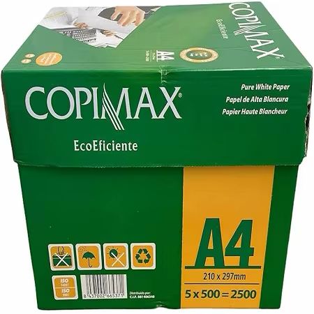 Copimax A4 Size 210 X 297mm Office Printer Paper 80gsm/75gsm/70gsm Copy Paper Lightweight and Durable